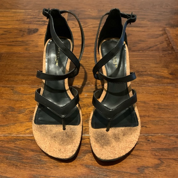 Reaction Strappy wedge sandals | size 7.5 - Picture 2 of 8